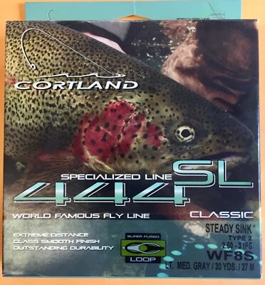 Fregadero estable Cortland 444 SL WF8S tipo 2 30 yardas bucles soldados dobles Foto 1 de 4