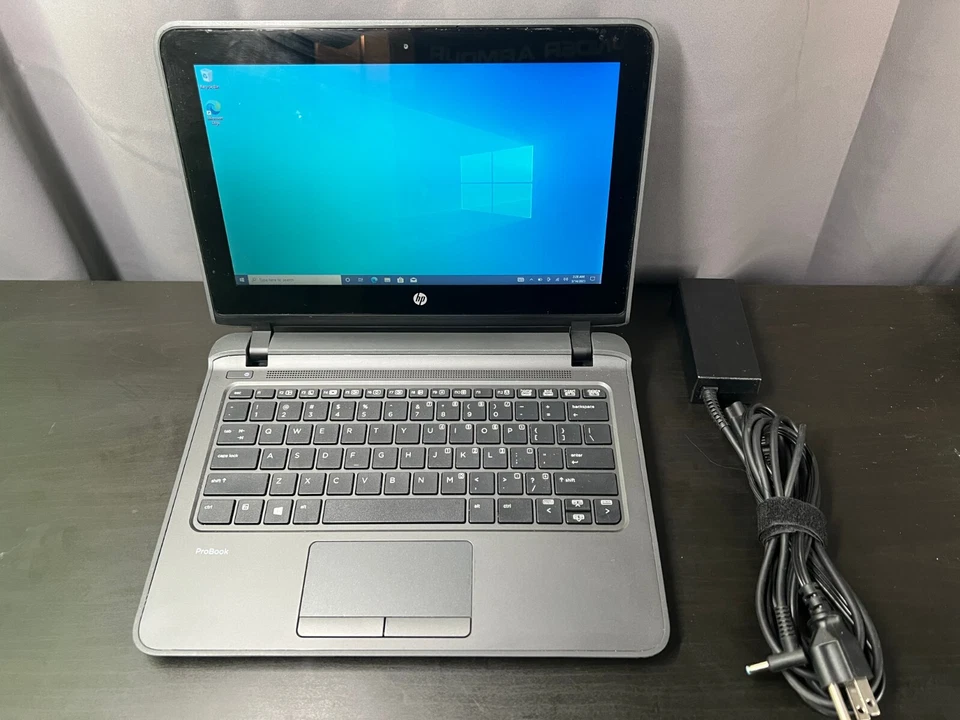 HP ProBook 11 G2 (сенсорный экран 11,6 дюйма, Intel i3 6100U, 8 ГБ, SSD 128 ГБ, Windows 10) - Изображение 1 из 4