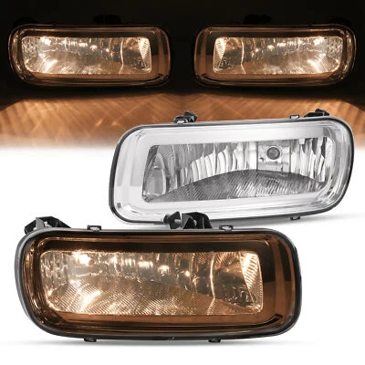Luces antiniebla delanteras transparentes con blubs para Ford F-150 2006 Lincoln Mark LT 2004-2006 Foto 1 de 4