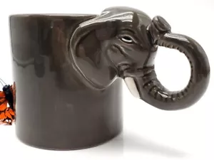 Tazza elefante Bergschrund - 1987 Seattle baule in ceramica - Foto 1 di 12
