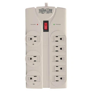 Tripp Lite TLP808 8 Outlet Surge Protector Power Strip 120V w 8FT Cord 1440J - Picture 1 of 4