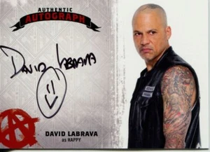 Sons Of Anarchy Seasons 4 & 5 Autograph Card David Labrava - Picture 1 of 1
