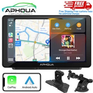 Aphqua A3 7Inch Touchscreen Car Stereo Wireless Apple Carplay Android Auto Radio - Bild 1 von 8