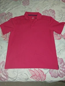 Großes rotes kurzärmliges Herrenhemd Beverly Polo Club Golfstil - Bild 1 von 7