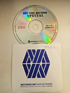 RADIO SHOW:6/30/97 OFF RECORD SPECIAL 3RD EYE BLIND, REEF,TODD THE WET SPROCKETT - Picture 1 of 1