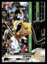 2020  Topps #183a Starling Marte Pittsburgh Pirates Baseball card