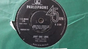 The Hollies Just One Look 7" 1964 **VG** - Picture 1 of 1