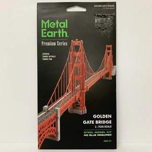 Fascinations Metal Earth Golden Gate Bridge Model Kit Premium Series NEW - Picture 1 of 2