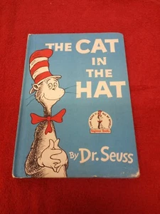 THE CAT IN THE HAT BY DR. SEUSS, RANDOM HOUSE, HARDCOVER, NEW YORK, 1957 - Picture 1 of 5