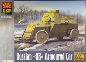 CSM 35007 CSM WW1 Russian "RB" Armoured Car Plastikbausatz1:35 - Picture 1 of 2