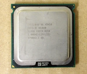 INTEL XEON X5450 QUAD CORE PROCESSOR 3.00GHZ/12M/1333 (SLASB) SOCKET LGA771 - Photo 1/1