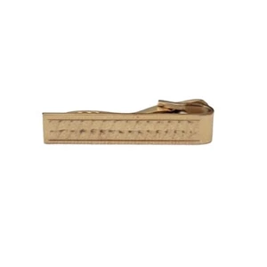Clip de barra de corbata Christian Dior relleno de oro 12K, firmado L03 - Imagen 1 de 11