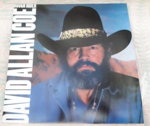 David Allan Coe "Rough Rider" LP CBS Aussie press E/M- - Picture 1 of 2