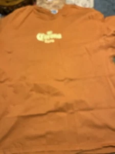 Camiseta Corona Extra Gráfica Adulto Talla X-Grande Calabaza Color Naranja 2 Caras - Imagen 1 de 3