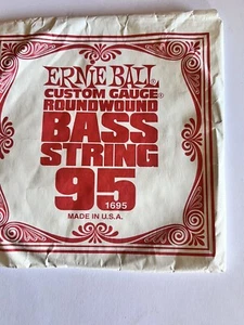 Neu .095 Ernie Ball 1695 95 Roundwound Bass Einzelsaite - Bild 1 von 3