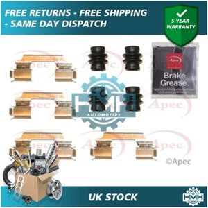 Fits Mercedes SL 2012-2020 3.5 4.0 5.5 Brake Pads Fitting Kit Rear Poppy - Picture 1 of 2