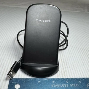 Yootech Wireless Charger,10W Max Charging Stand, Compatible Black - Picture 1 of 4