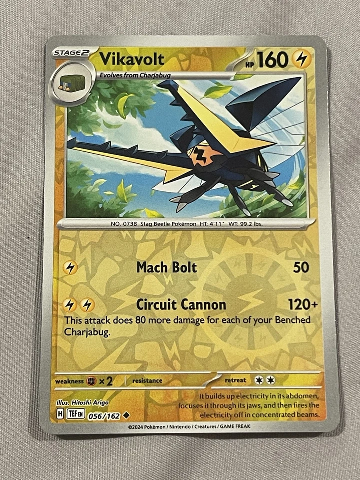Vikavolt 056/162 Sv05: Temporal Forces Reverse Holo - Image 1 of 1