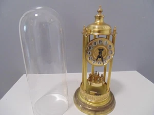 Vintage Drehpendeluhr defekt , H - 38 cm - Bild 1 von 4