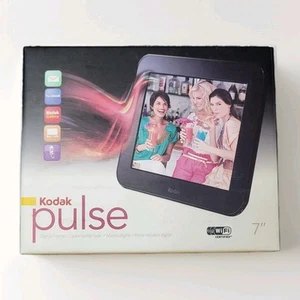 Kodak Pulse 7" Digital Photo Frame Wifi Touchscreen Black Facebook NEW - Picture 1 of 8