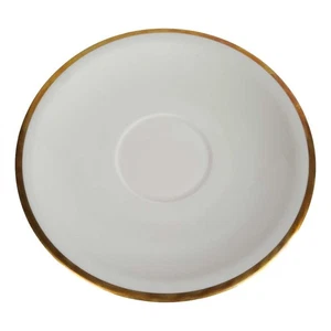 Untertasse Goldrand Händel Bavaria Unbestimmten Formen elfenbein - Bild 1 von 4