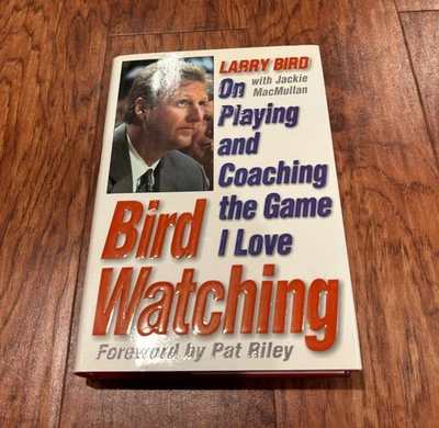 Libro autografiado firmado por Larry Bird Indiana Pacers Foto 1 de 4