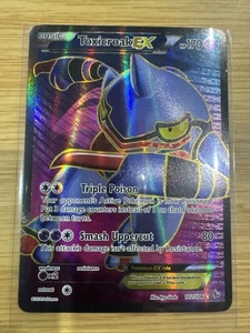 Toxicroak EX 102/106 - Full Art Ultra Rare - XY Flashfire Pokemon Karte - Bild 1 von 2