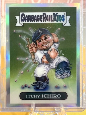 2025 Bowman Chrome ЗУД ICHIRO 🚨GARBAGE PAIL KIDS SSP - ЧЕХОЛ ХИТ🚨Mariners - Изображение 1 из 2