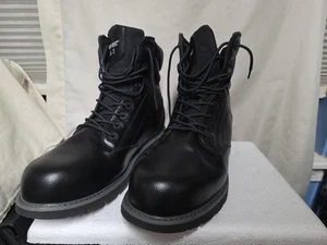 Hi Tec X-T Comp Toe Arbeitsstiefel Größe 13 US wasserdicht schwarz Schnürung Sicherheit robust - Bild 1 von 24