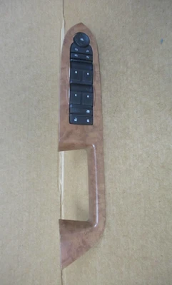 Interruptor de ventana maestro Buick Enclave 10-17 espejo de grano de madera izquierdo 2010-2017 Foto 1 de 4