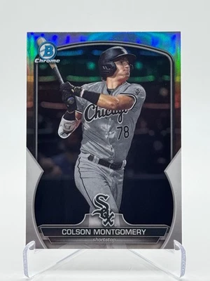 2023 Bowman Draft #BDC-191 COLSON MONTGOMERY | Refractor - Image 1 of 2