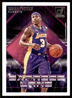 2018-19 Donruss Express Lane #16 Isaiah Thomas Denver Nuggets - Image 1 of 2