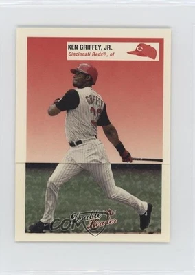 2003 Fleer Double Header Ken Griffey Jr Barry Larkin #247-248 HOF - Image 1 of 2