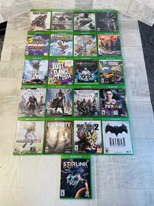 Enorme Lote de 21 Juegos Xbox One Paquete Excelente Estado Batman Dragonball Call Duty - Imagen 1 de 8