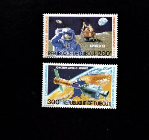 Djbouti sc#C135-6 (1980) Complete MNH Cover