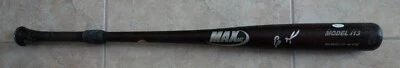 ELOY JIMENEZ -- JSA CERTIFIED -- SIGNED MAX PRO MAPLE BLACK BAT - Image 1 of 4