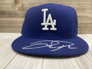 Joc Pederson Los Angeles Dodgers signierte blaue Kappe - MLB authentifiziert - Bild 1 von 8