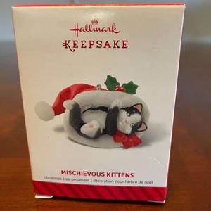 Hallmark Keepsake 2014 Mischievous Kittens Christmas Tree Ornament - Picture 1 of 13