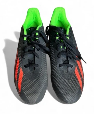 Adidas Speed Portal 4 Women’s Soccer Cleats Size 7.5 Black Orange Neon Green - Image 1 of 4