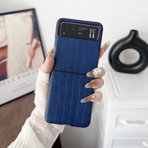 Perfectly Fit Shock Absorbing Easy to Carry PU Leather Case for Motorola razr 40 - Picture 1 of 1