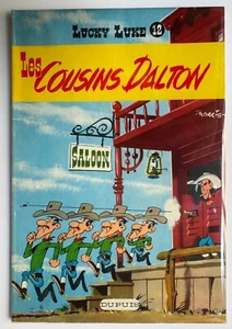 LUCKY LUKE MORRIS 12 COUSINS DALTON REEDITION 1962 RARE TTBE - Imagen 1 de 8