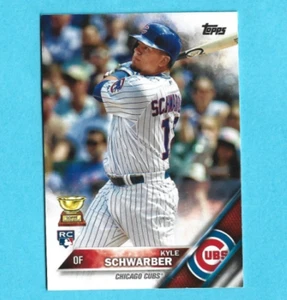 2016 Topps #66 Kyle Schwarber Rookie Chicago Cubs - Picture 1 of 2