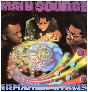Main Source - Breaking Atoms '95 LP US Reissue!EX-/EX- - Picture 1 of 5