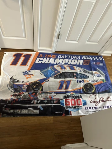 Denny Hamlin Flag 3x5 Cover