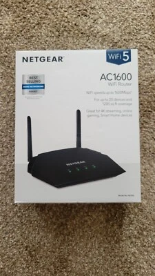 NETGEAR AC1600 Smart WiFi Dual Band Gigabit Router - Image 1 of 4