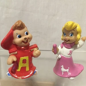 Chipettes Brittany KR Prod 1990 Alvin & the Chipmunks Figuren Tortenaufleger - Bild 1 von 4