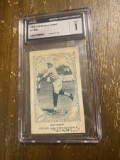 1922 E120 American Caramel Art Nehf CGC 1 New York Baseball Card