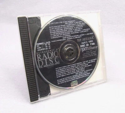Top Hits USA Ultrasonic Q Radio Disc RPM T165 April 1993 Aerosmith, Bowie, Cages — 第 1/4 张图片