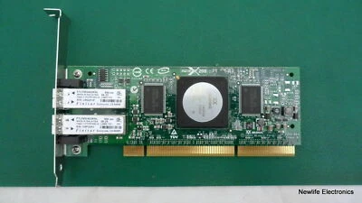 HP AB379-69001 4GB FC Dual-Port Host Bus Adapter AB379-60001 AB379A - Immagine 1 di 4