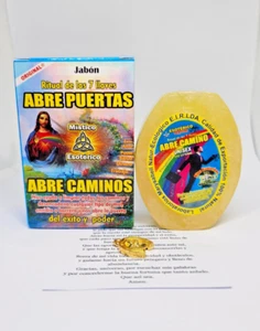 JABON ABRE CAMINOS / OPEN ROAD PARA BUENA SUERTE DINERO EXITO PROSPERIDAD AMOR - Picture 1 of 5